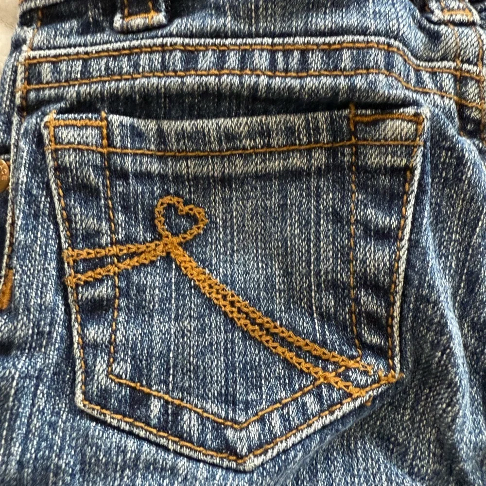 The Children's Place Denim Ruffle Hem Jeans